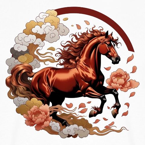 Year of the Horse T Shirt, Lunar New Year Gift - Men's Premium T-Shirt
