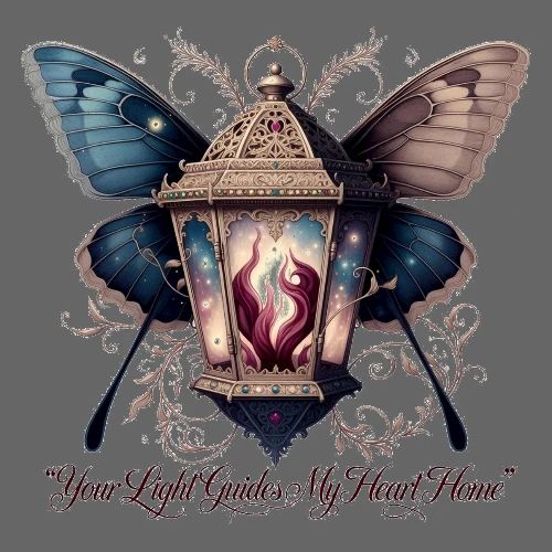 Guiding Light Eternal Flame Lantern Romance Gifts - Men's Premium T-Shirt