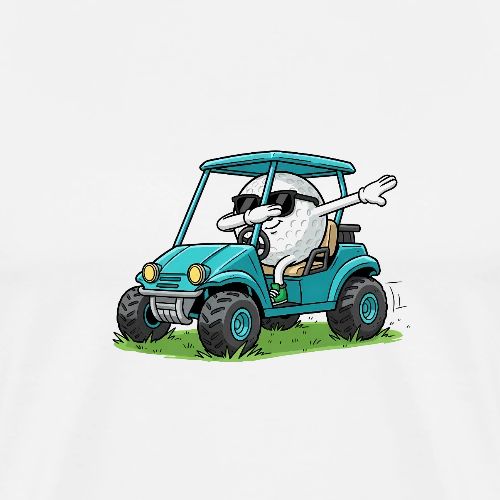 Dab On The Green - 19th Hole Party Tee - Men's Premium T-Shirt