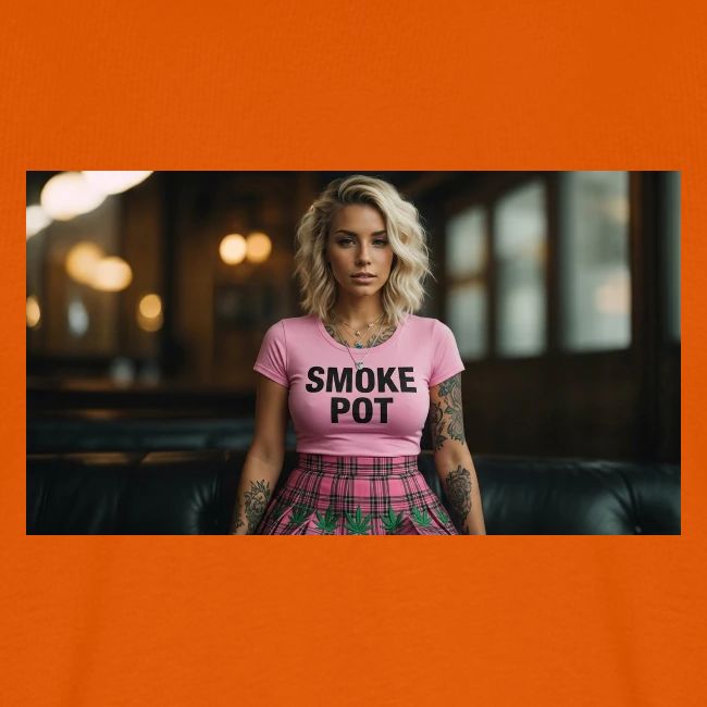 **Smoke Pot Pink Rebel Tee**