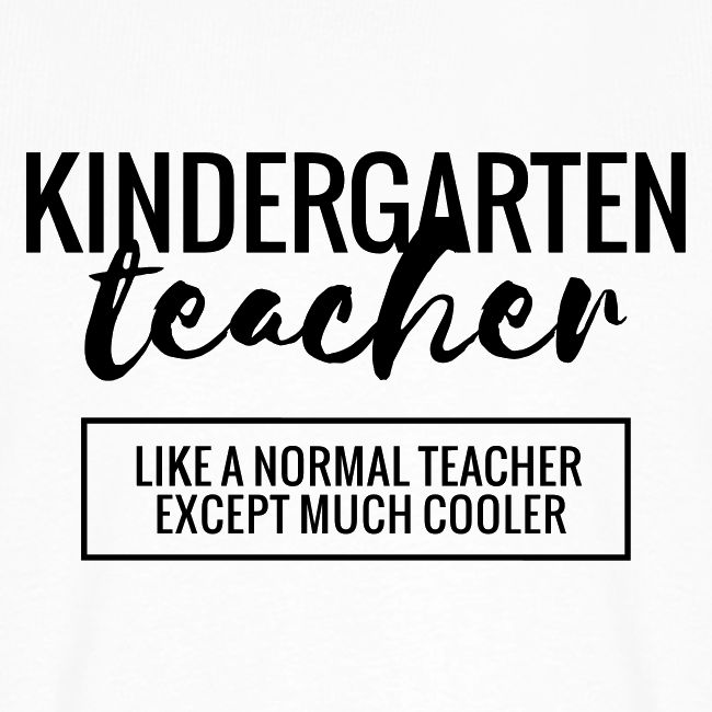 Cool Kindergarten Teacher Funny Teacher T-Shirt