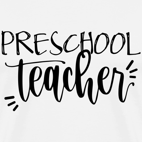 Preschool Teacher T-Shirts - Men's Premium T-Shirt
