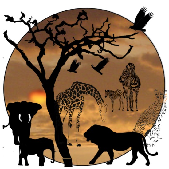 Safari African Jungle Wild Animals t-shirts' Men's Premium T-Shirt |  Spreadshirt