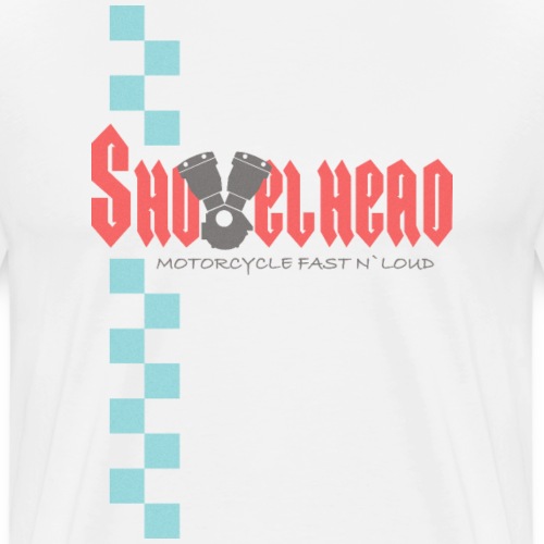 Shovelhead Race - Motorcycle Fast N`Loud - Men's Premium T-Shirt