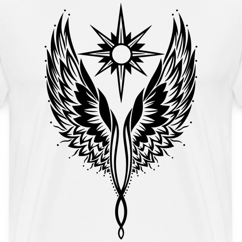 Angel Wings Guardian Angel Archangel - Men's Premium T-Shirt