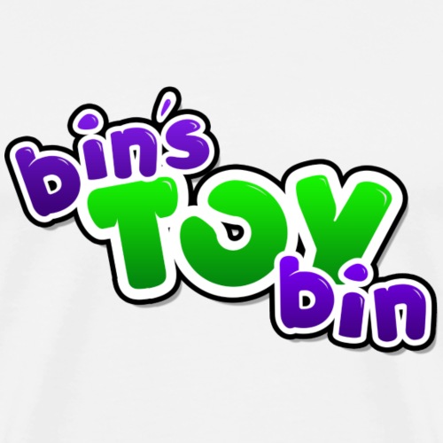 Bins Toy Bin Logo - Men's Premium T-Shirt