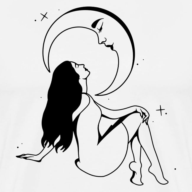 Mystical Girl & The Moon