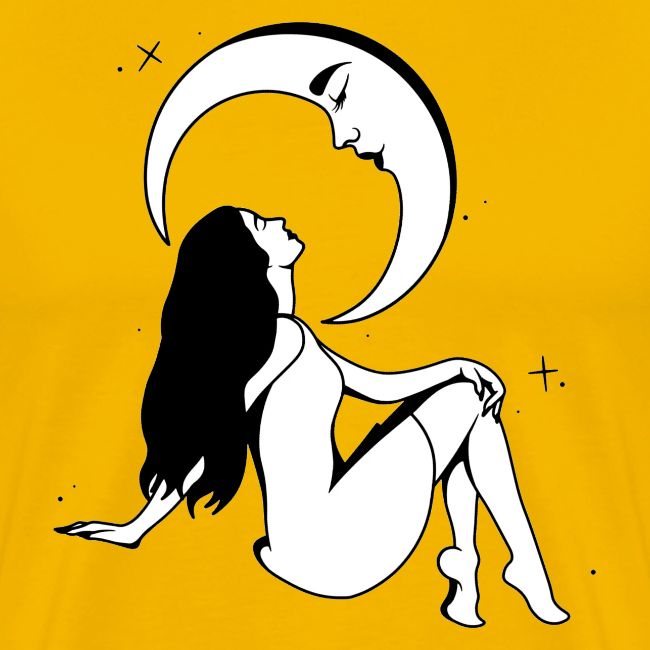 Mystical Girl & The Moon