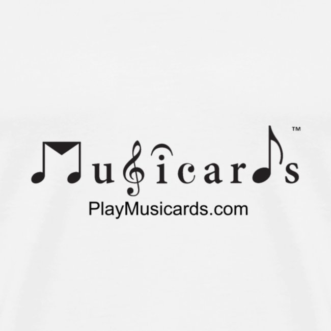 Musicards logo and website