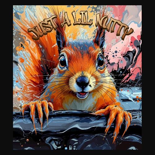 Just a Lil Nutty - Men's Premium T-Shirt