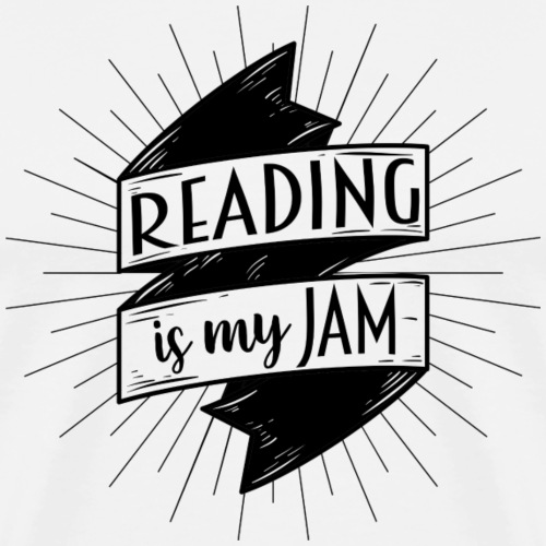 Reading Is My Jam Teacher T-Shirts - Men's Premium T-Shirt