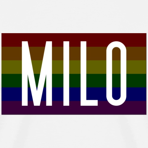 milo logo pride - Men's Premium T-Shirt