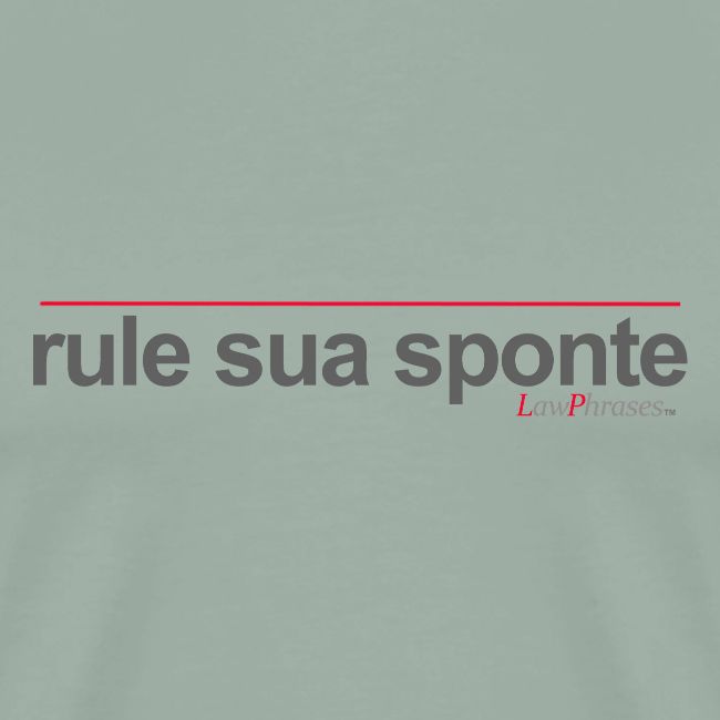 rule sua sponte