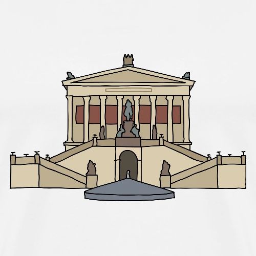 National Gallery BERLIN - Men's Premium T-Shirt
