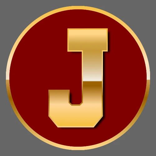 Letter J – Capital Varsity Alphabet Monogram - Men's Premium T-Shirt