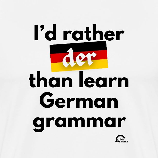I'd rather "der"