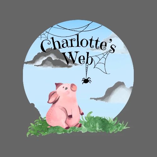 Charlotte's Web (Black Text) - Men's Premium T-Shirt