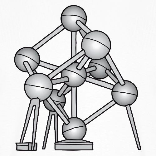 Atomium Brussels - Men's Premium T-Shirt