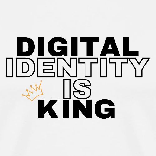 Digital Identity is KING - Men's Premium T-Shirt
