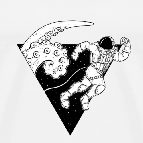 Astronaut in danger - Men's Premium T-Shirt
