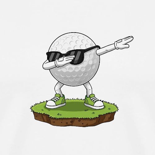 Birdie Vibes Only - Golf Dad Gift Tee for Men - Men's Premium T-Shirt