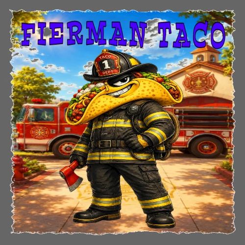 Fireman Taco - Men's Premium T-Shirt