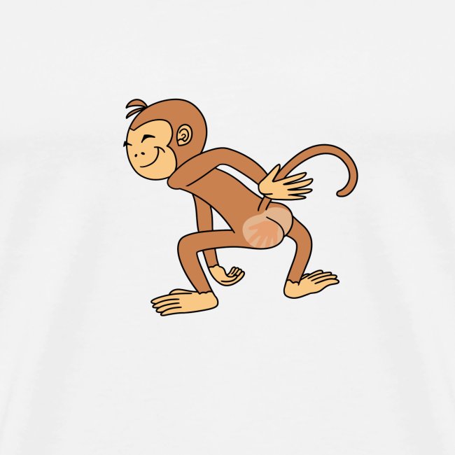 Funny Cute Spank The Monkey