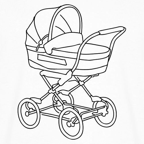 Baby stroller - Men's Premium T-Shirt