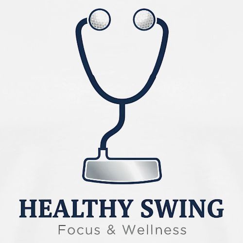Healthy Swing - Medical Golf Gag Gift Tee for Men - Men's Premium T-Shirt