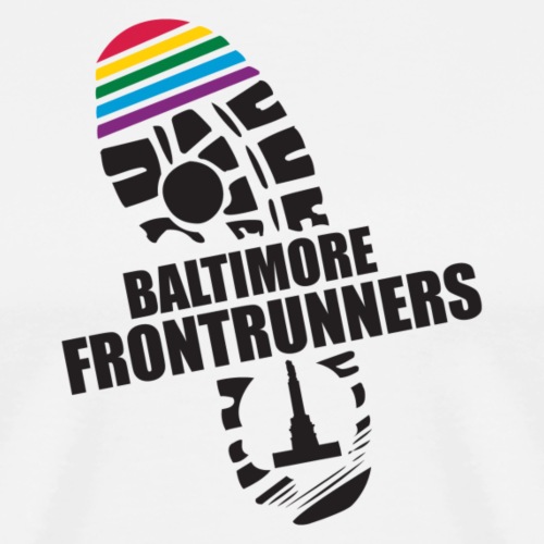 Baltimore Frontrunners Black - Men's Premium T-Shirt