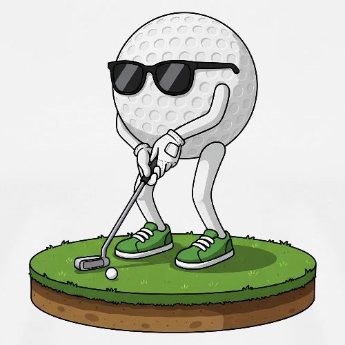 Just Tap It In - Golf Gag Gift Tee for Men - Men's Premium T-Shirt