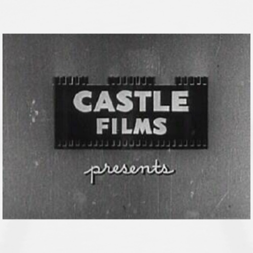 Castle Films Presents Logo - Men's Premium T-Shirt