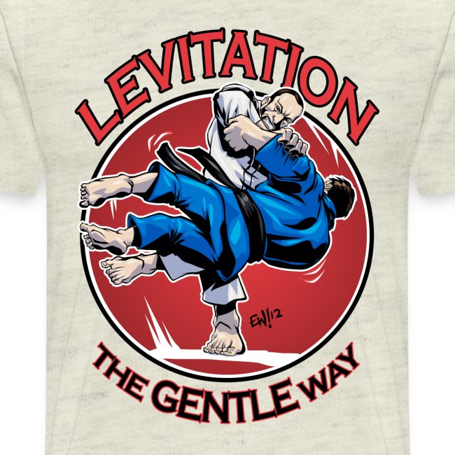 Judo Shirt - Levitation for white shirt