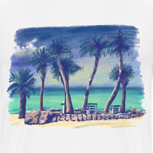 Oasis beach - Men's Premium T-Shirt
