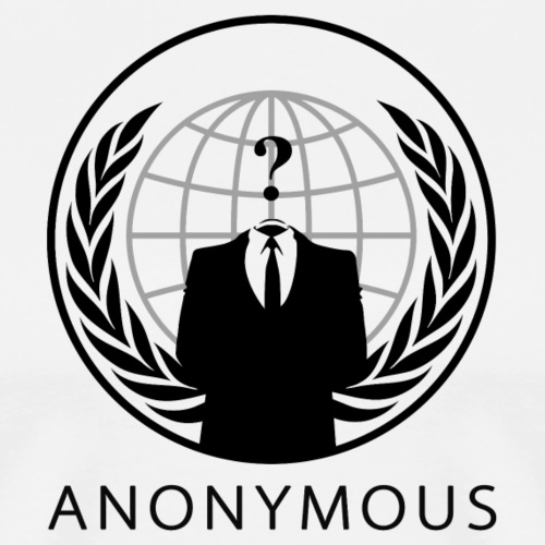 Anonymous 1 - Black - Men's Premium T-Shirt