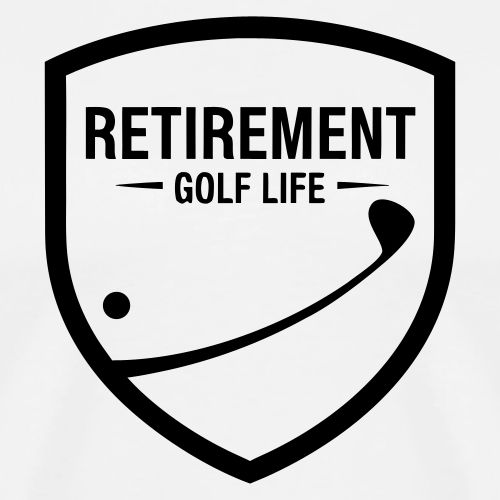 Retirement Golf Life - Sporty Retirement Gift Tee - Men's Premium T-Shirt