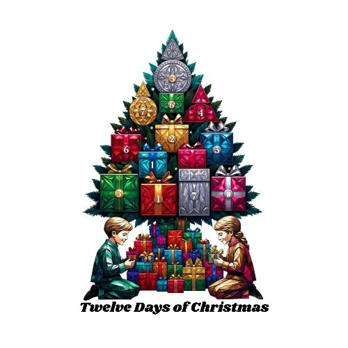 Twelve Days of Gifts T-Shirt - Men's Premium T-Shirt
