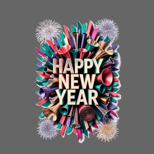 New Year's Party Horn T-Shirt - Men's Premium T-Shirt