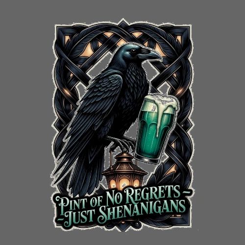 Sarcastic Raven Shenanigans Tee - Men's Premium T-Shirt