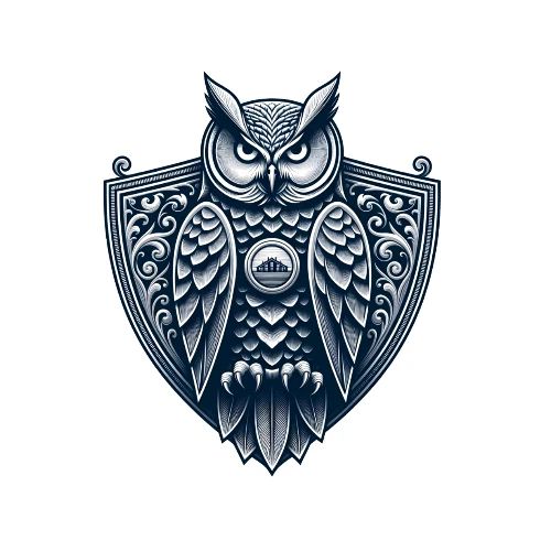 Night Watch Owl T Shirt, Sarcastic Dad Gift - Men's Premium T-Shirt