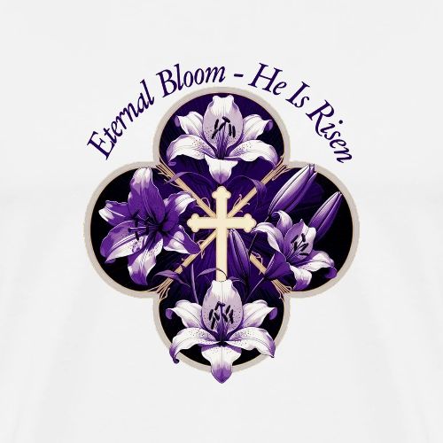 Easter Eternal Bloom Lily Crown T Shirt, Gift