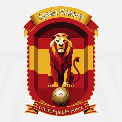 Spain Lion Victory T-Shirt, Flag Pride Crest Gift