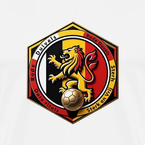 Belgium Lion Valor T-Shirt, Belgian Pride Gift