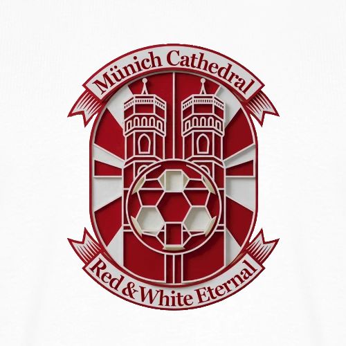Munich Cathedral T Shirt, German Football Fan Gift