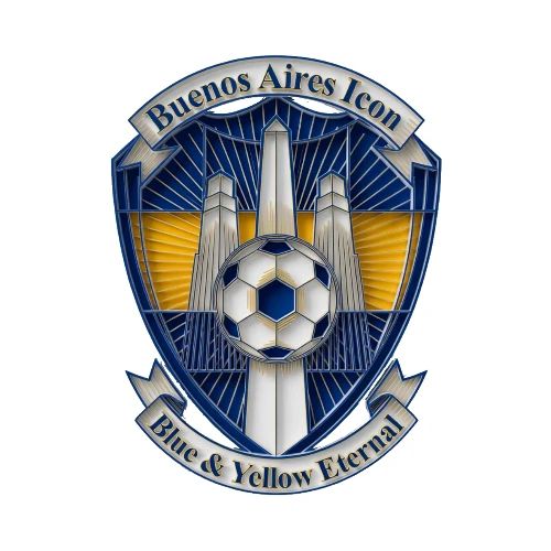 Buenos Aires Icon T Shirt, Soccer City Pride Gift