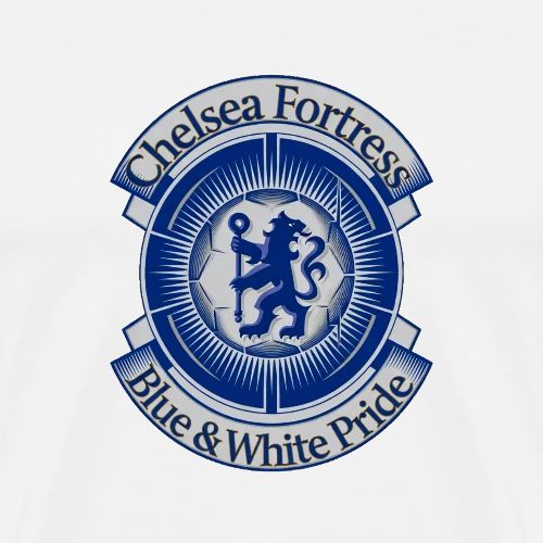 Chelsea Fortress T Shirt, Soccer City Pride Gift - Men's Premium T-Shirt