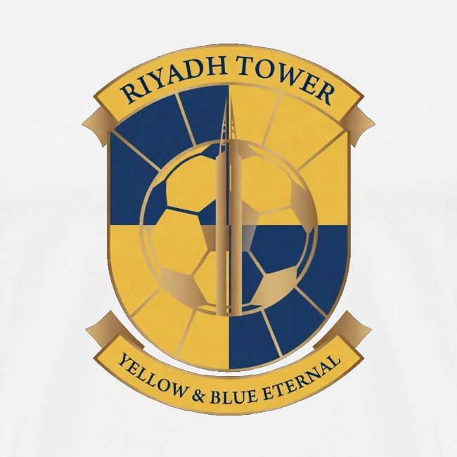Riyadh Tower Premium T Shirt, Football Pride Gift