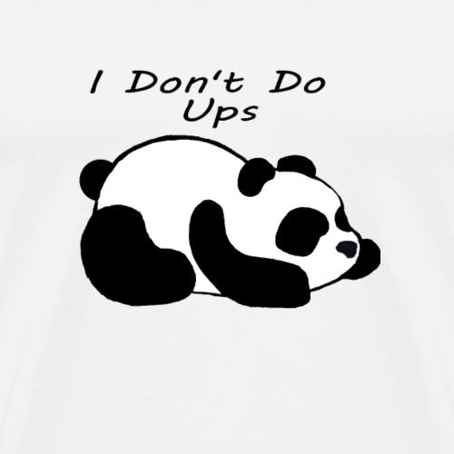 panda ups - Men's Premium T-Shirt
