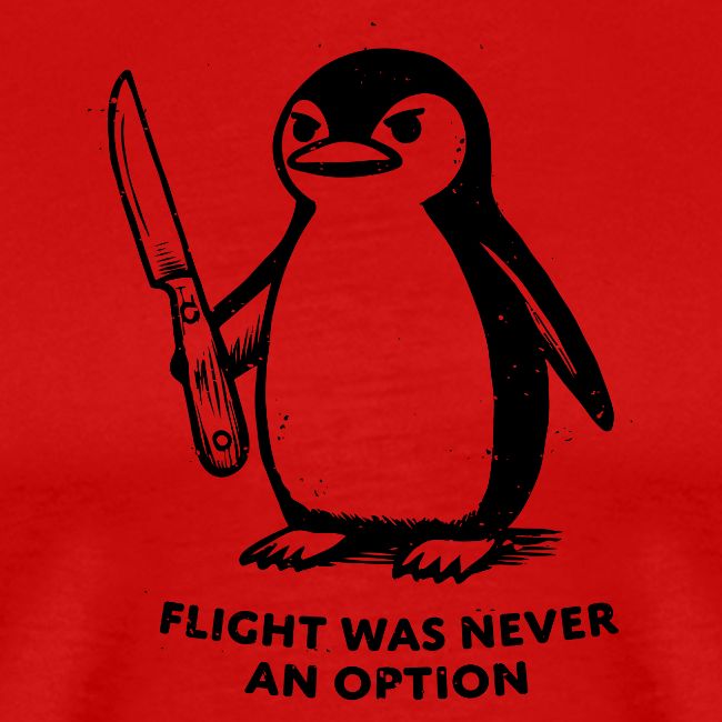 Fight or Flight Penguin