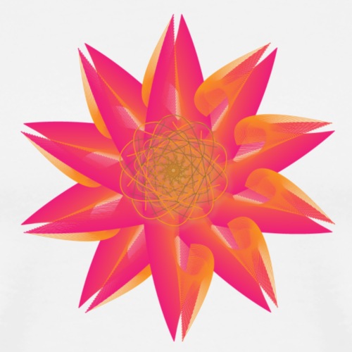 Funky Lotus Flower - Men's Premium T-Shirt